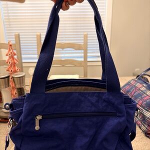 Vibrant Blue like new Kipling bag.
